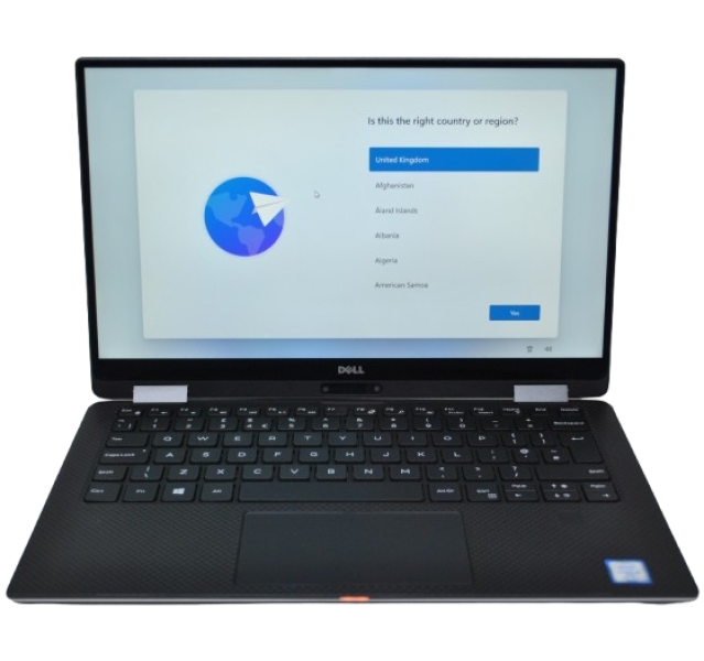 Dell XPS 13 9365 Laptop,i5-7Y57,8GB DDR4,256GB SSD,Win11,13.3