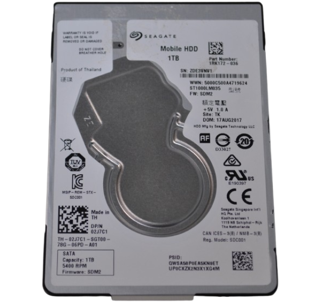 Seagate ST1000LM035 1TB 5400RPM 2.5