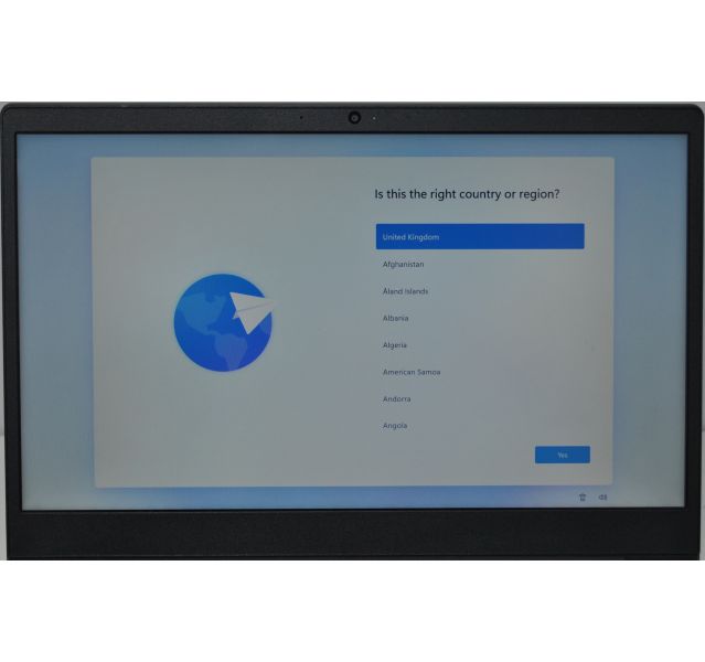 Faulty Lenovo V15-ADA 82C7 Laptop,3500U,6GB DDR4,256GB NVMe SSD 15.6