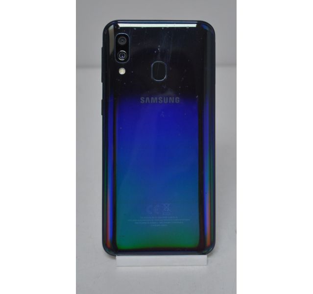Samsung Galaxy A40 Dual SIM,SM-A205FN,Black,64GB, Grade C,Vodafone