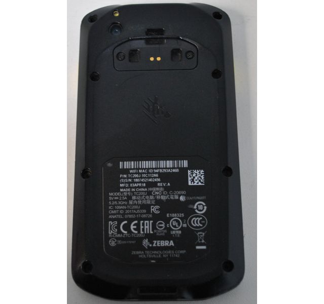 Zebra Technologies TC20 Mobile Computer,TC200J, Black, 16GB, Grade C