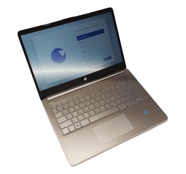 HP Laptop 14s-dq0xxx, Intel Pentium 5405U, 4GB DDR4, 128GB SATA SSD, Win 11, 14