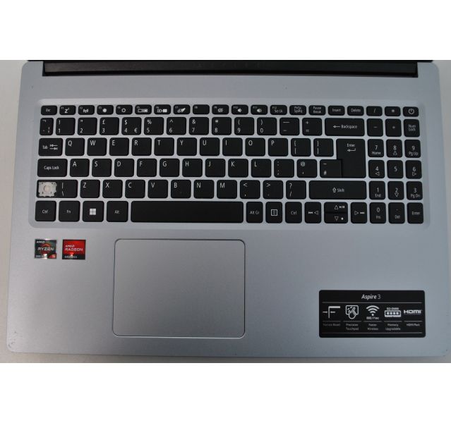 Faulty Acer Aspire A315-43 Laptop,Ryzen 5 5500U,8GB DDR4,512GB NVMe SSD 15.6