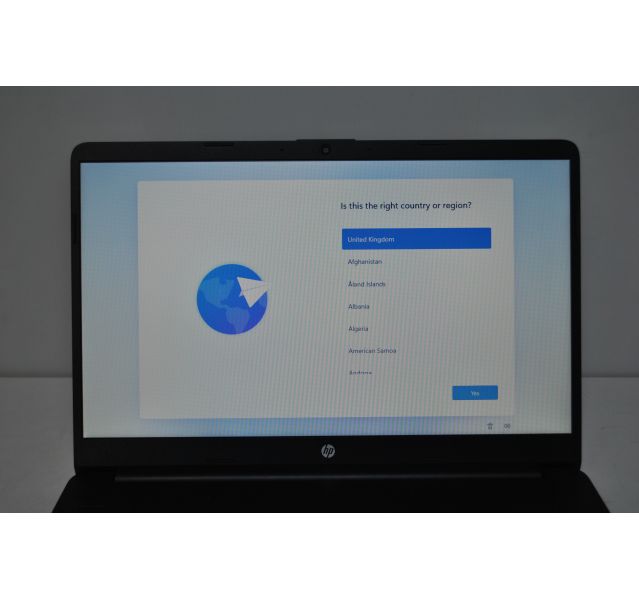HP 15s-eq1540sa,3050U,4GB DDR4,128GB SATA SSD, Win 11, 15.6