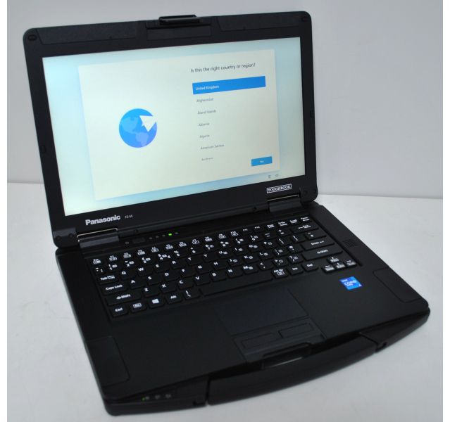 Panasonic Toughbook FZ-55 MK2 Laptop, i5-1145G7, 8GB, 256GB, 14