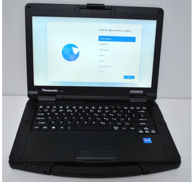 Panasonic Toughbook FZ-55 MK2 Laptop, i5-1145G7, 8GB, 256GB, 14