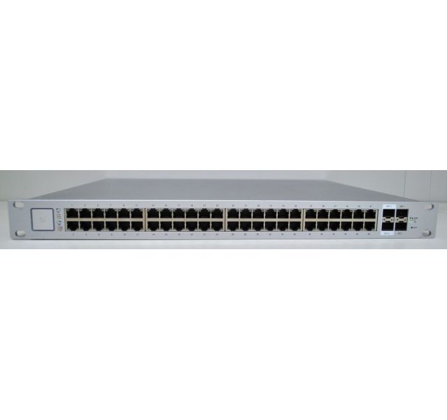 Ubiquiti UniFi Switch 48 500W, 48 Port Switch with Ears, US-48-500W