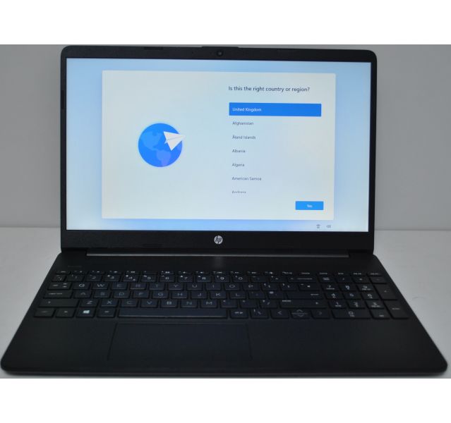 HP 15s-eq1540sa,3050U,4GB DDR4,128GB SATA SSD, Win 11, 15.6