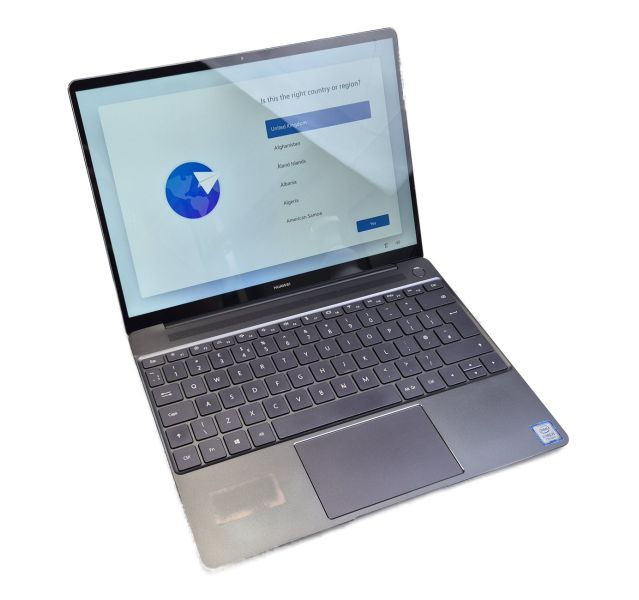 Faulty Huawei MateBook X, i5-7200U, 8GB DDR4, 256GB SSD, 13