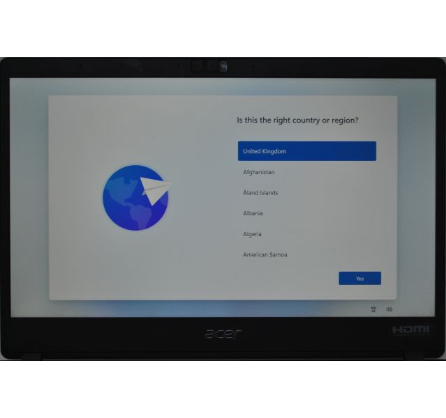 Faulty Acer TravelMate P614-51-G2 Laptop,i5-10210U,8GB DDR4,256GB SSD 14