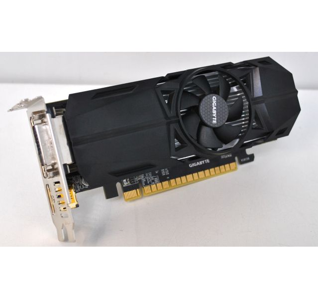 Gigabyte GeForce GTX1050Ti 4GB GDDR5 Graphics Card, GV-N105TOC-4GL