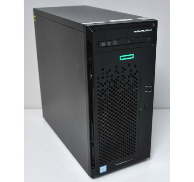HP Proliant ML10 Gen9 Server, E3-1225 v5 @ 3.30GHz, 8GB DDR4