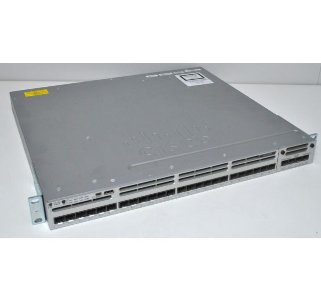 Catalyst WS-C3850-24S-S V01 28 Port Switch with Ears