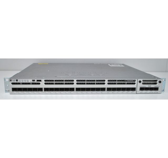 Catalyst WS-C3850-24S-S V01 28 Port Switch with Ears