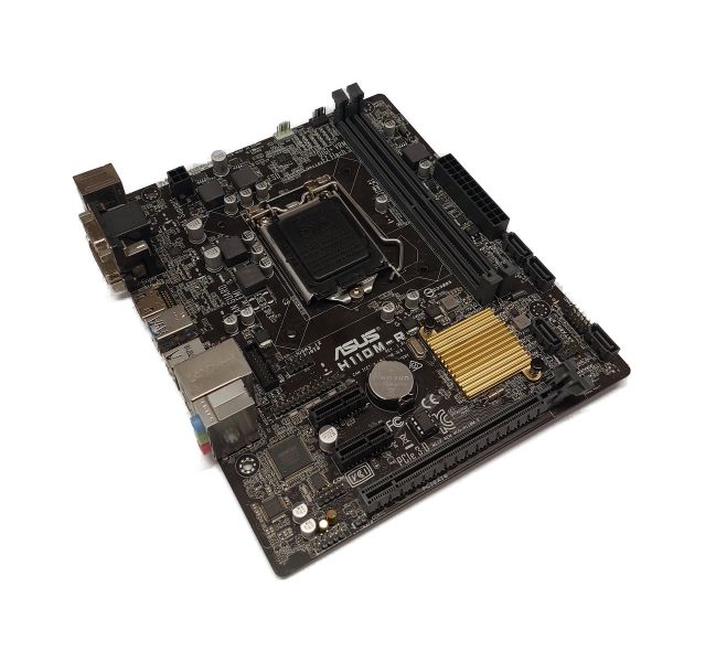 ASUS H110M-R LGA1151, H110, mATX, Motherboard With IO Shield