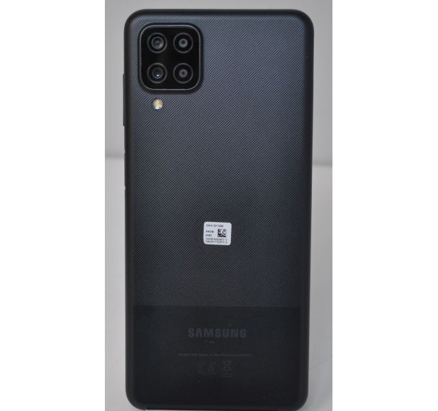 Samsung Galaxy A12 2020 Dual SIM, SM-A125F, Black, 64GB, Grade D, EE