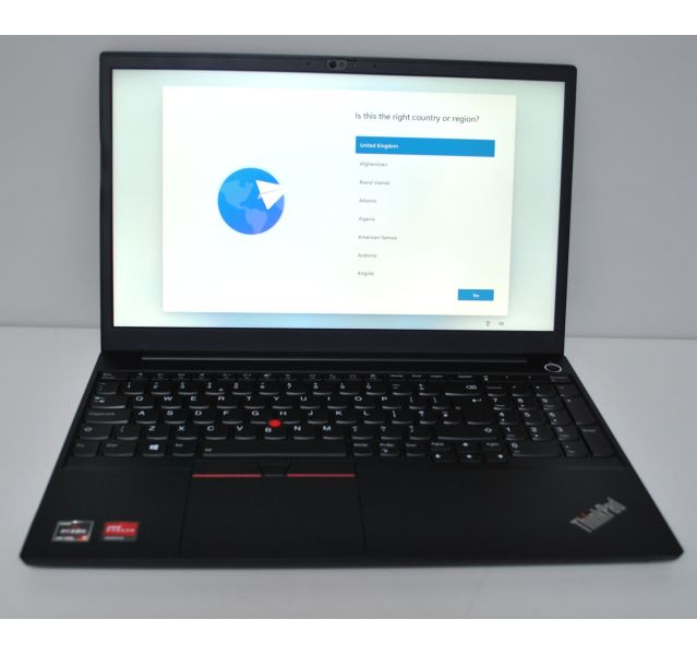 Lenovo ThinkPad E15,4500U ,8GB DDR4 ,256GB SSD, Win 11, 15.6