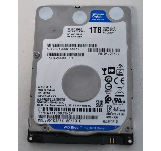 Western Digital WD Blue WS10SPZX 1TB 2.5