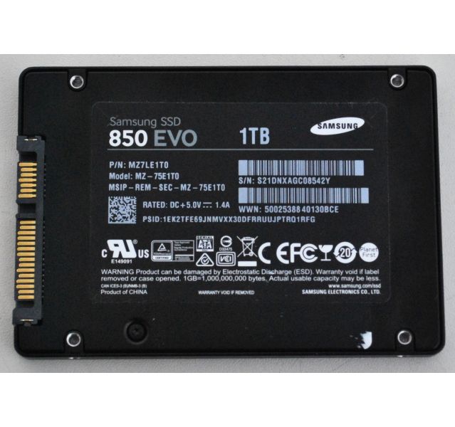 Samsung 850 EVO 1TB 2.5