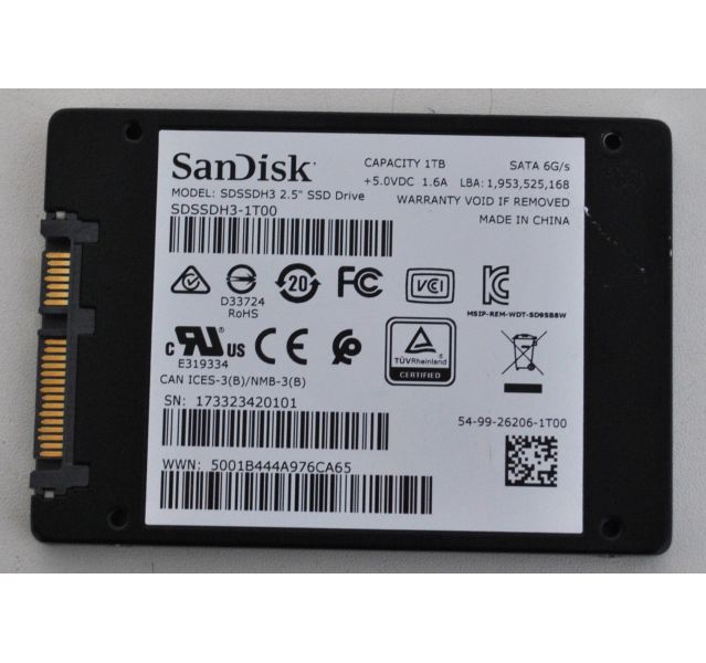 SanDisk Ultra 3D 1TB 2.5
